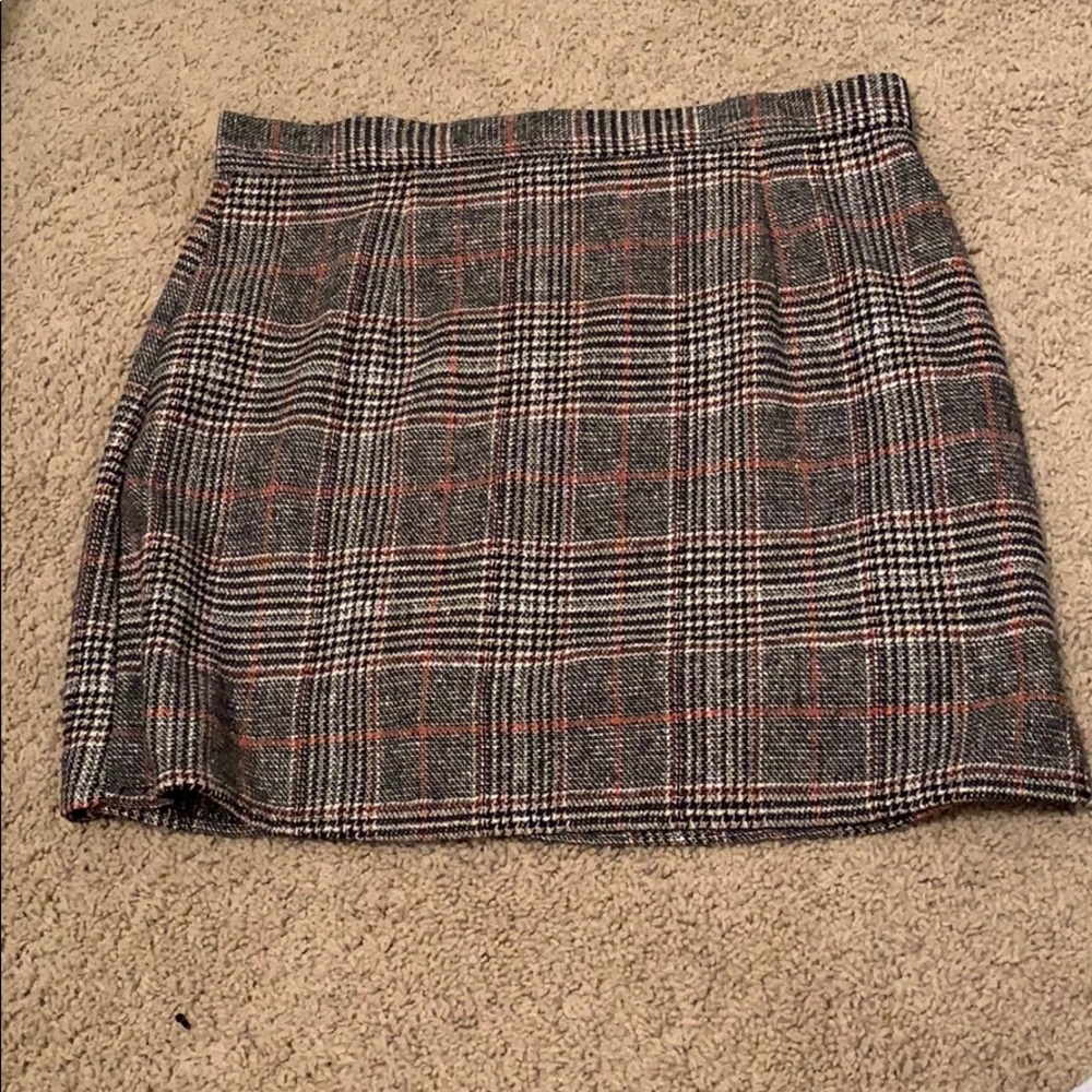 Zaful plaid skirt